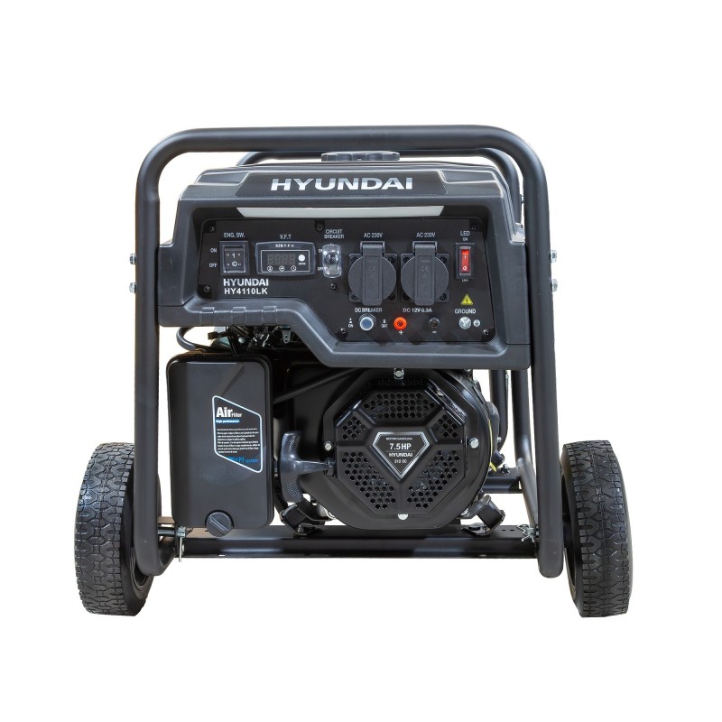 HY4110LK gerador elétrico monofásico a gasolina de 3,3 kW HYUNDAI
