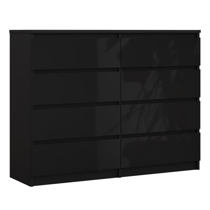 Cômoda 8 gavetas - 120x39x102 cm