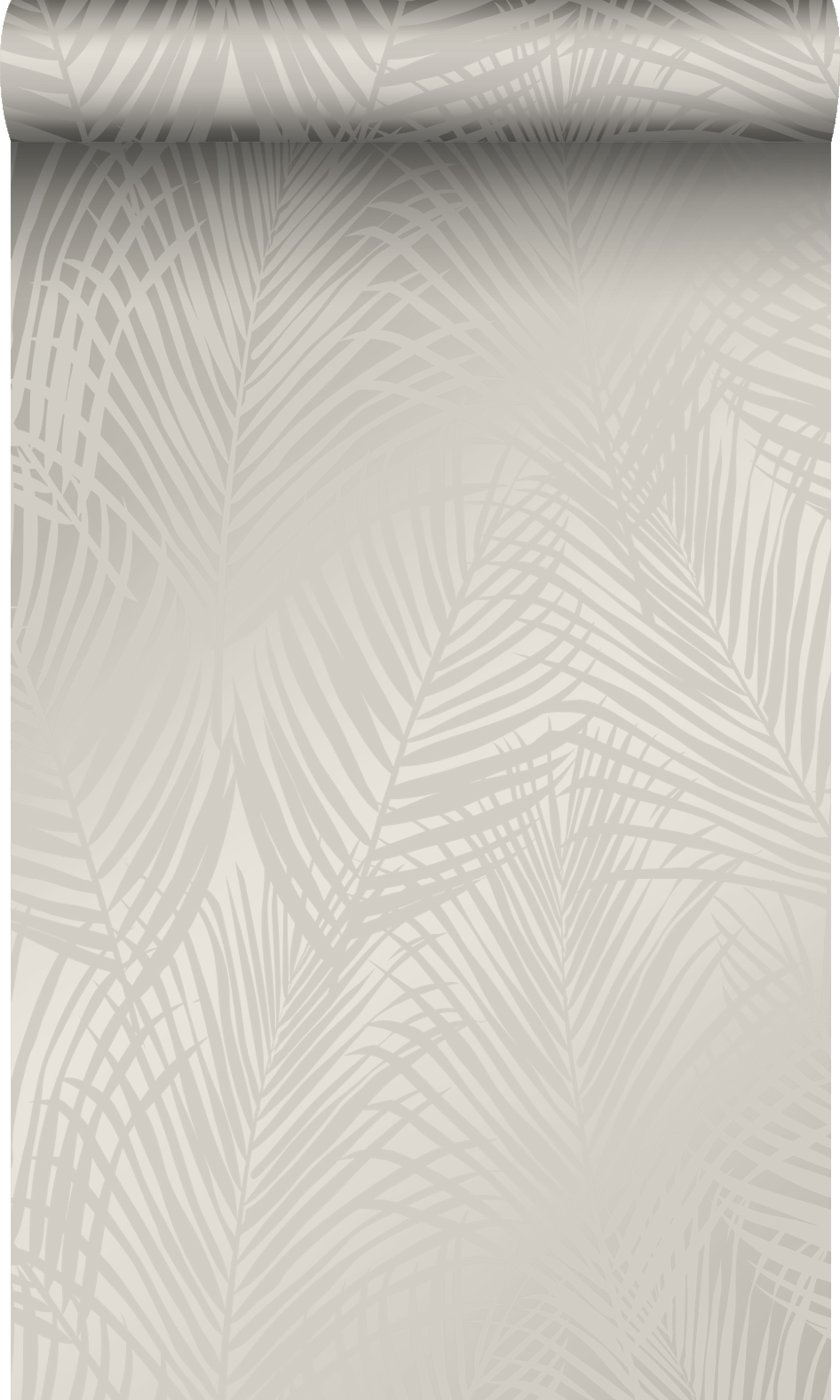 Origin papel de parede folhas de palmeira bege 53 cm x 10.05 m