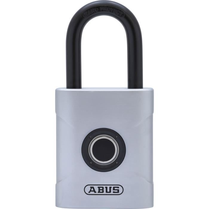Cadeado biométrico abus 57/50 touch - abertura por impressão digital - resi