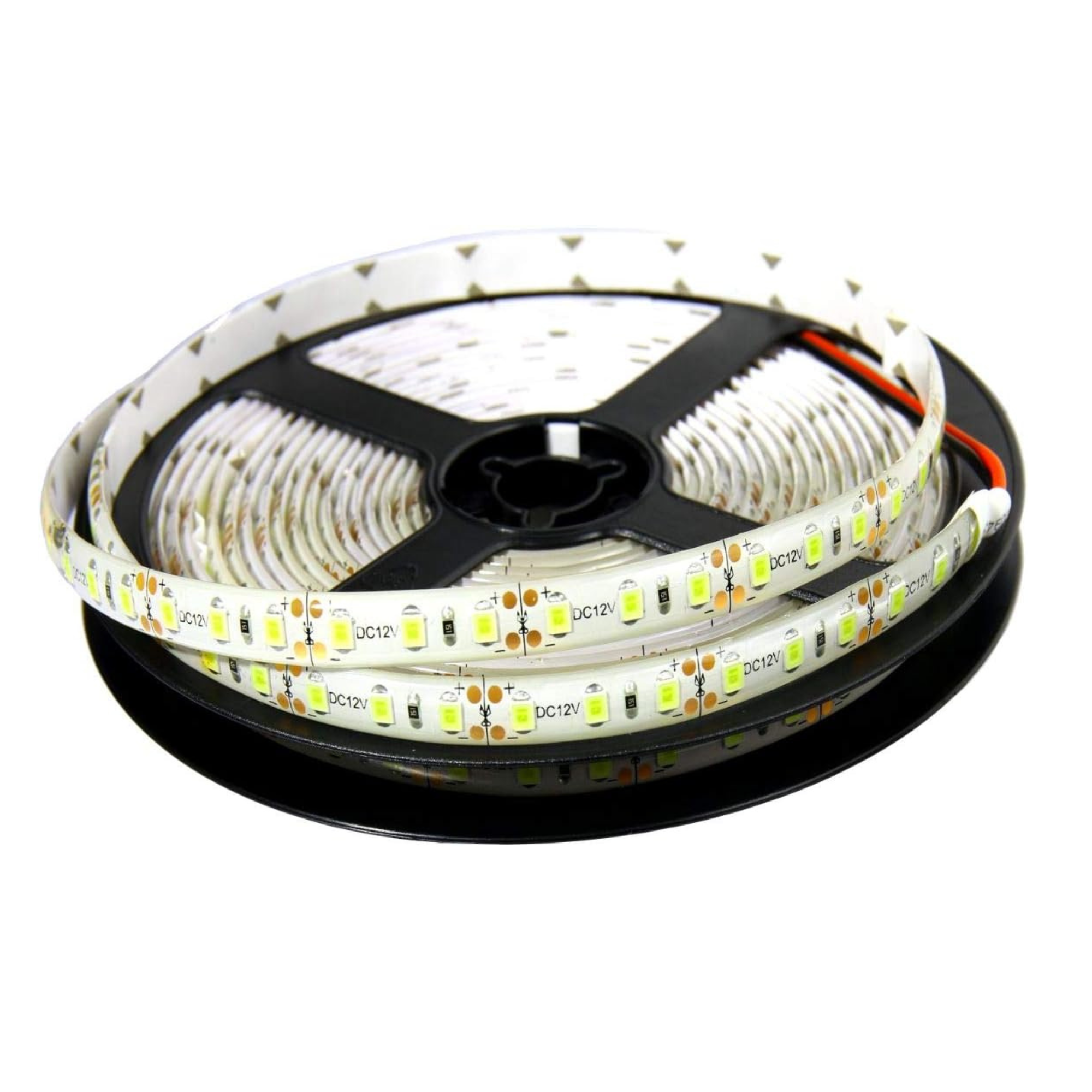 Fita LED 12v branco neutro 4200k 600LED bobina 5 metros ip65 exterior