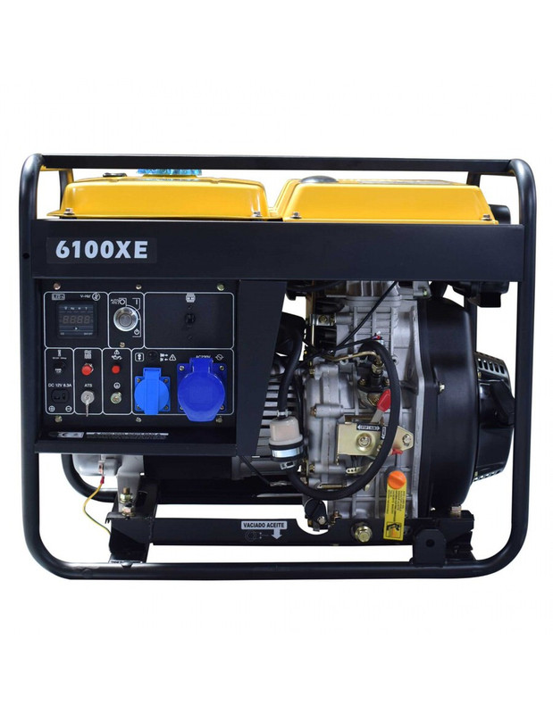 Gerador elétrico monofásico kompak k6100xe diesel