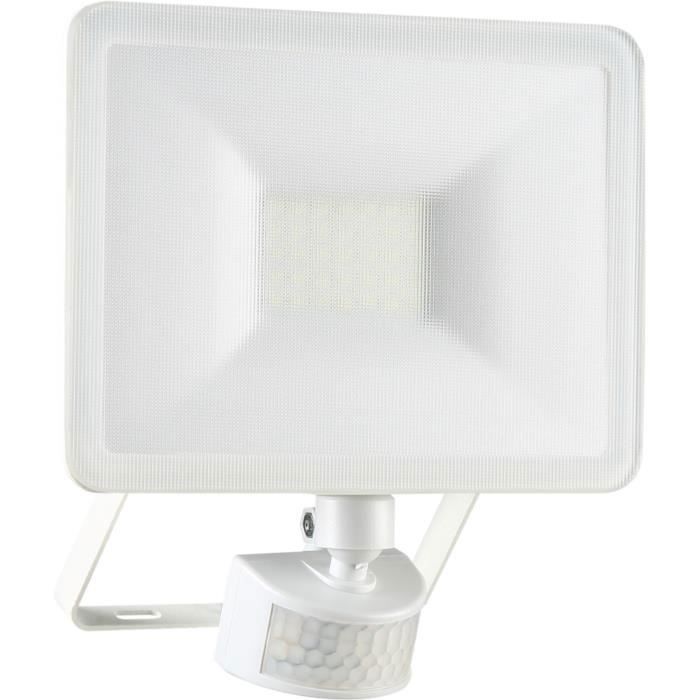 Projetor LED de exterior com detector de movimento elro lf60 - 20w - 1600lm