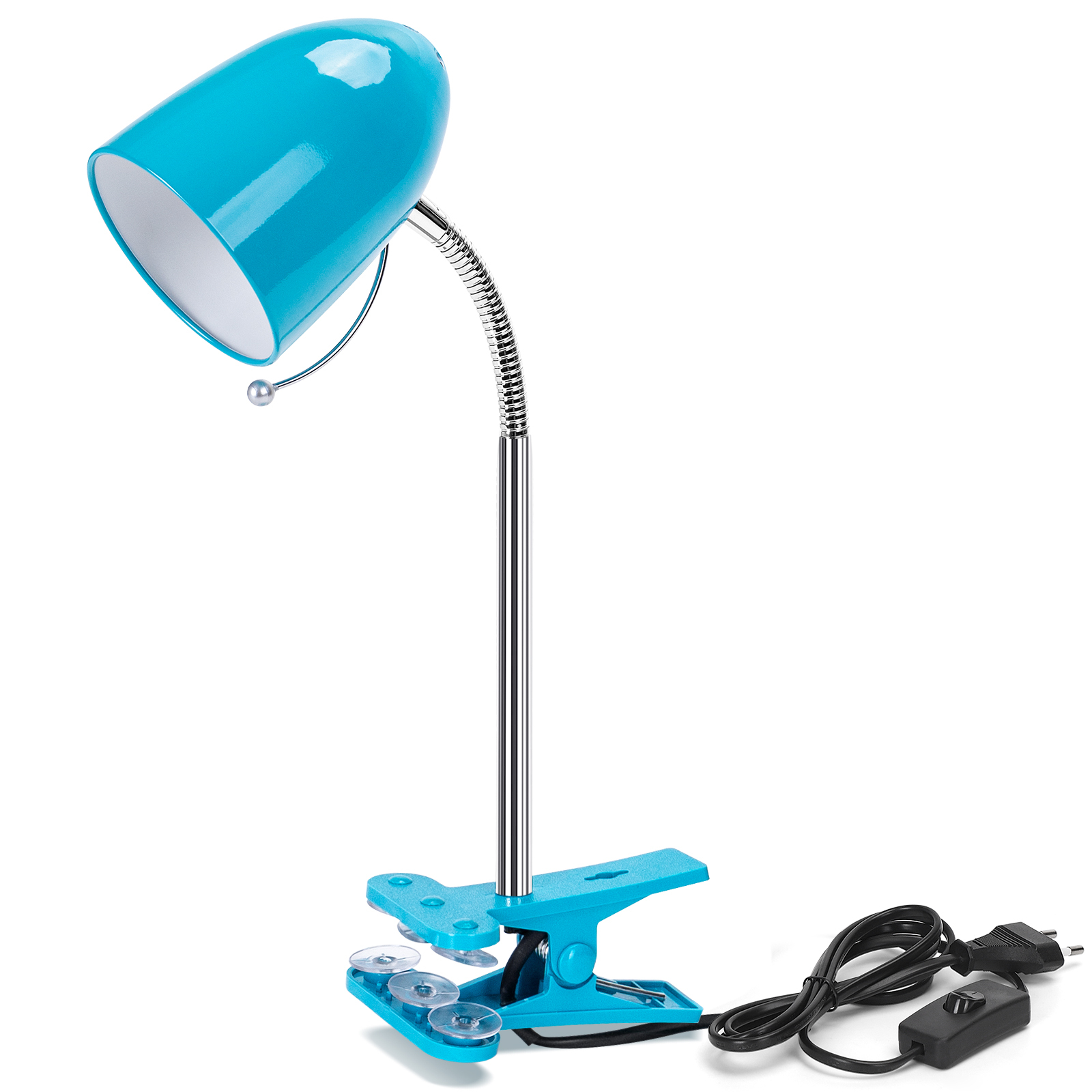 Aigostar lâmpada de mesa retro com grampo, flexo LED E27 (máx. 240v)