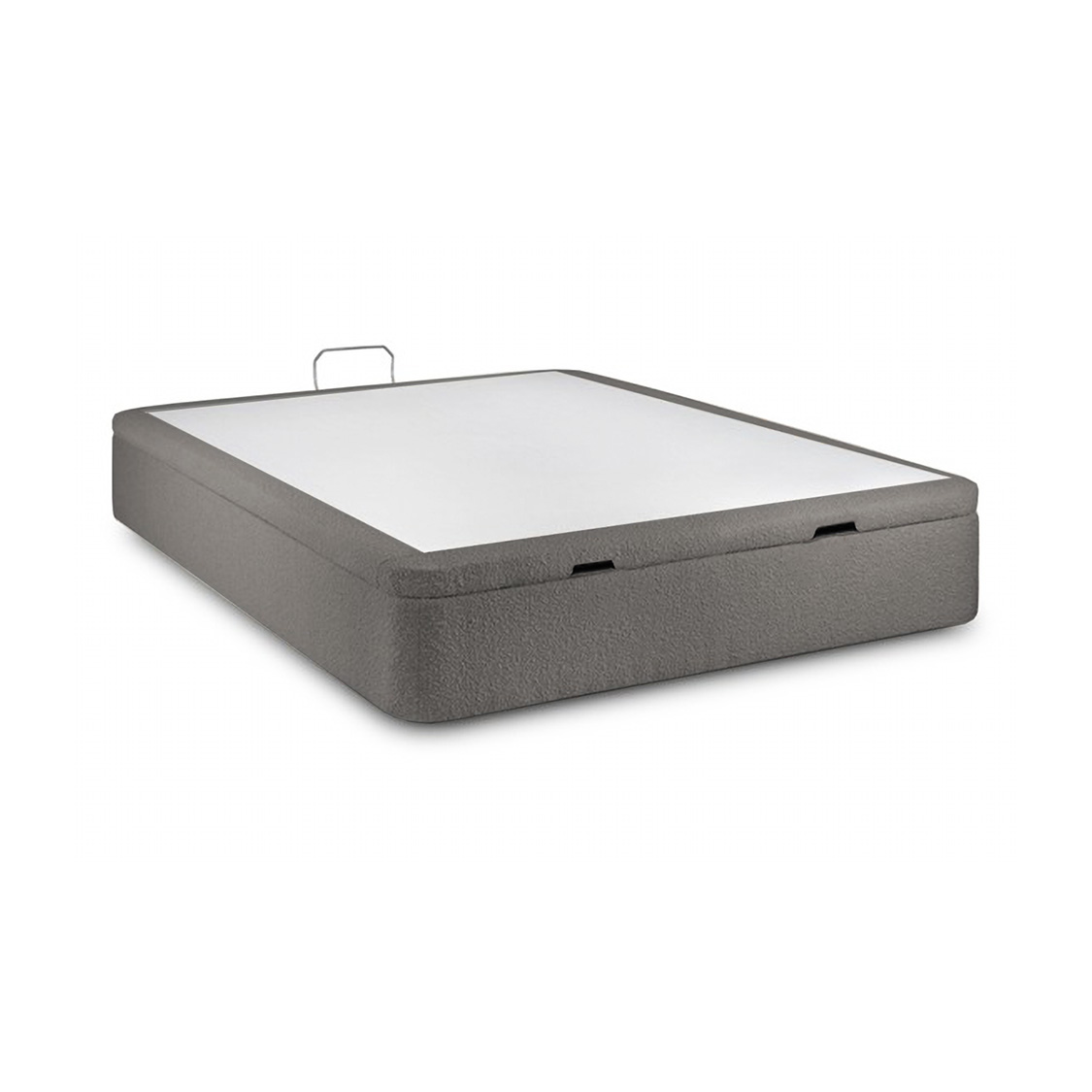 Sommier com arrumação rebatível ascot graphite 200 x 180 cm altura 35 cm