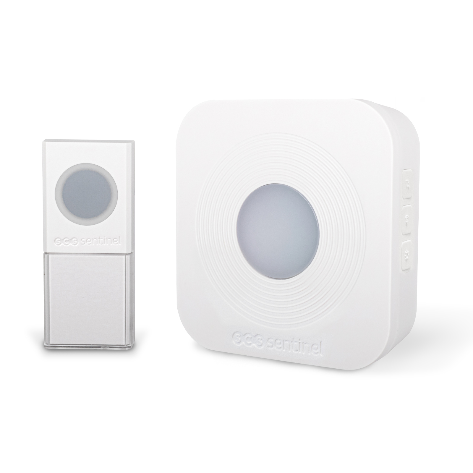 Scs sentinel - campainha sem fios 200 m campo livre - symplybell branco