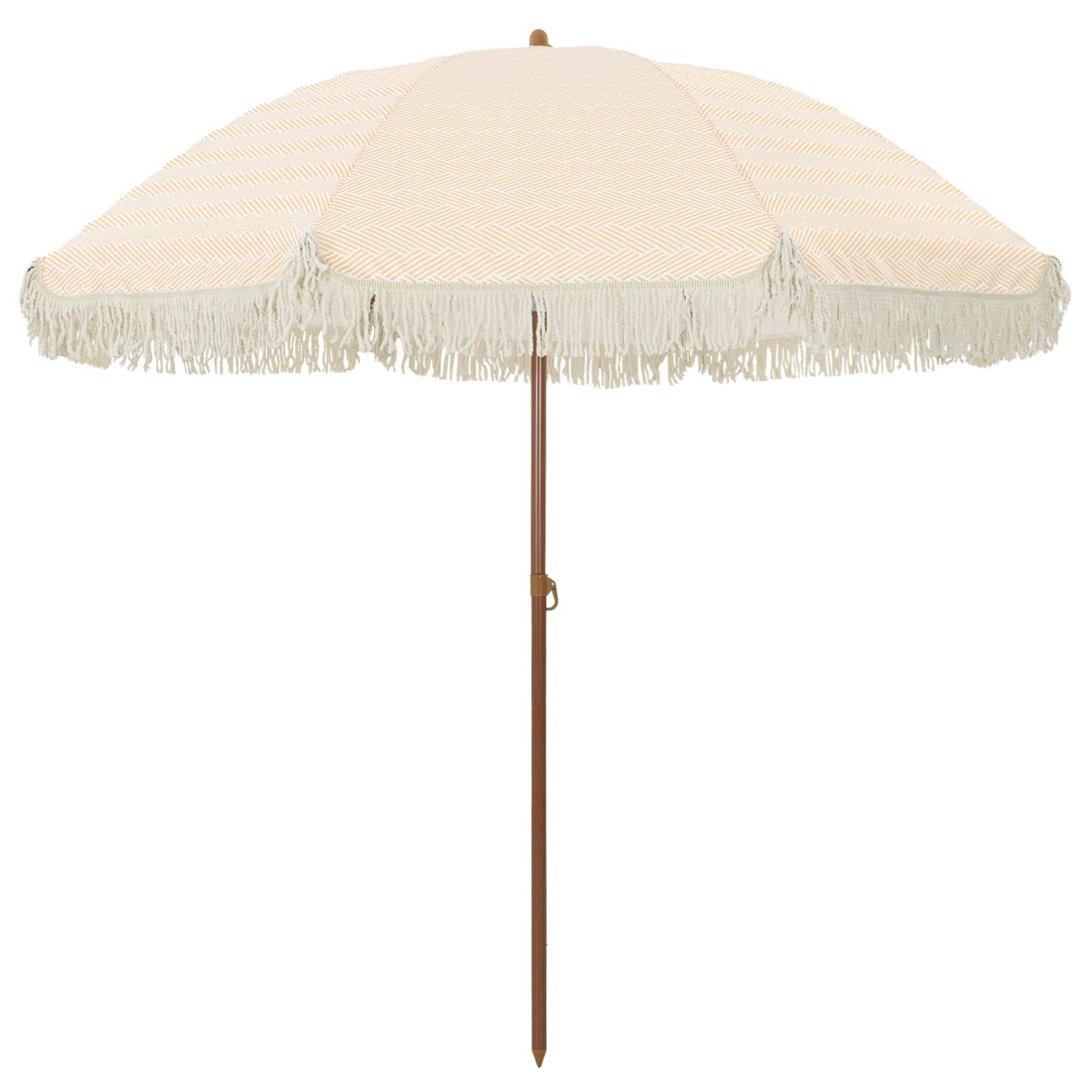 Helloshop26 - guarda-sol de praia inclinável - 205 x 205 x 210 cm