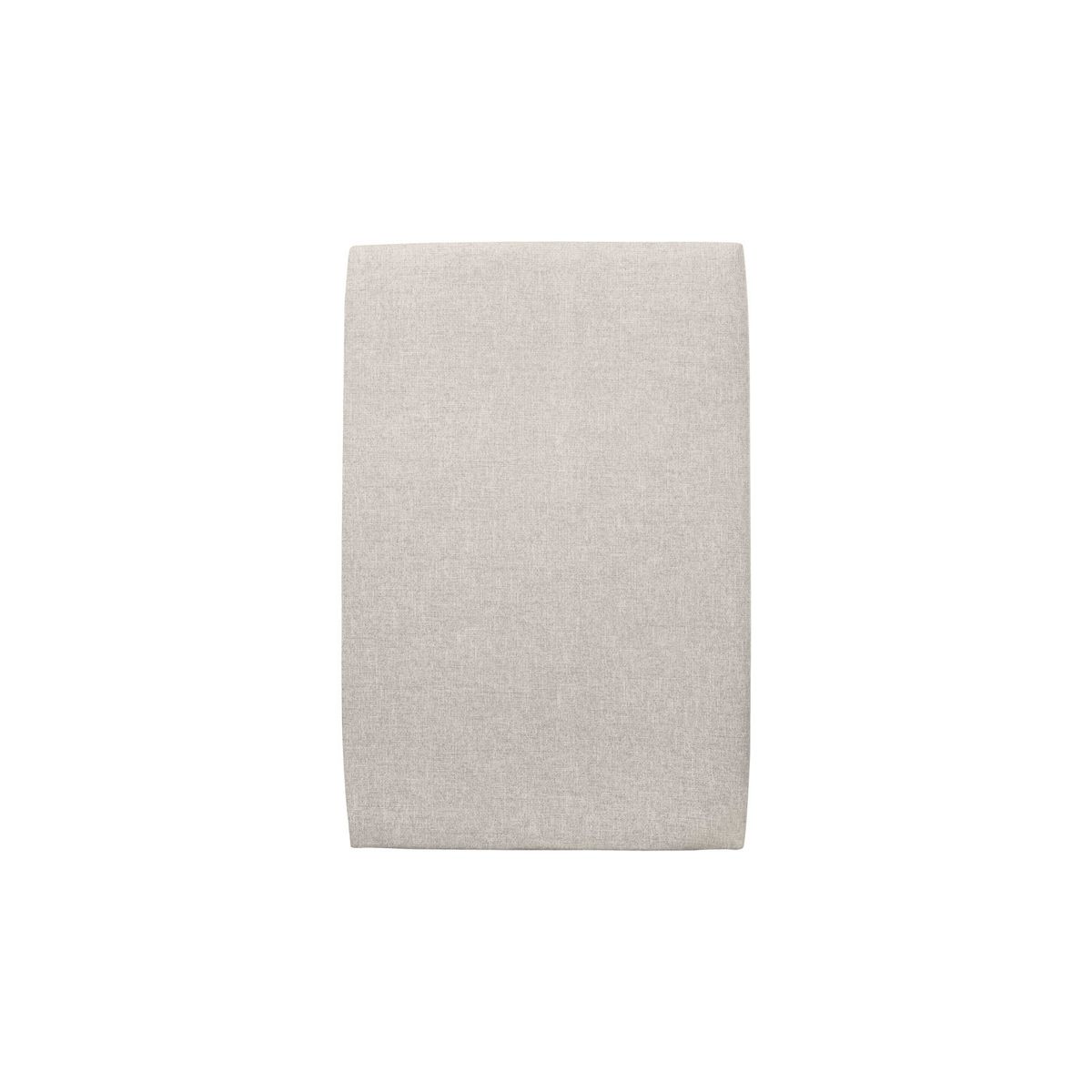 Cabeceira estofada de 90 cm - tecido tela fosca beige clair - bege claro