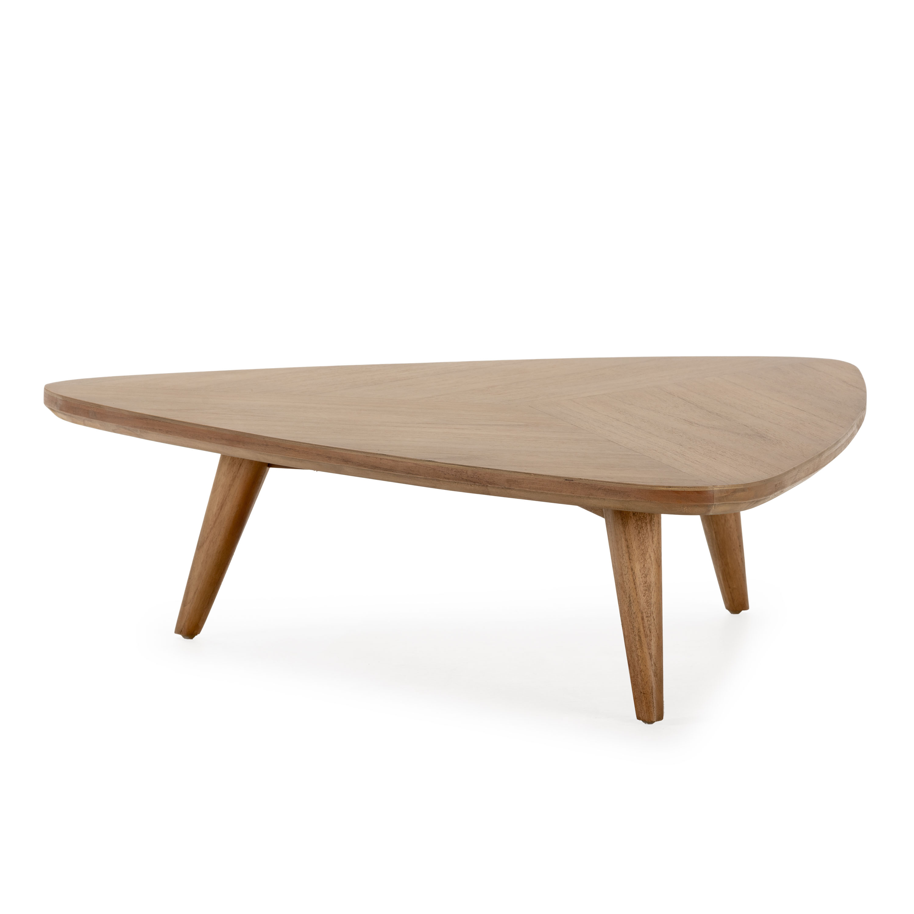 Mesa de centro 100x93x28 em madeira cor mel