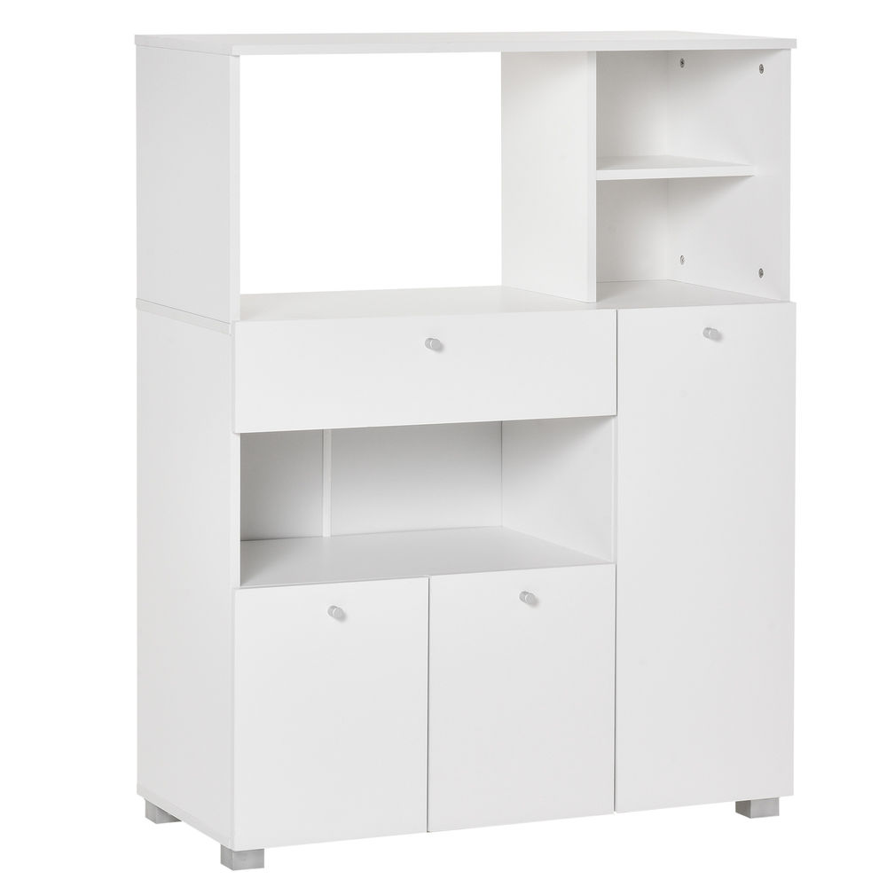 Móvel auxiliar 90x40x120 cm color blanco Homcom, casa - cozinha