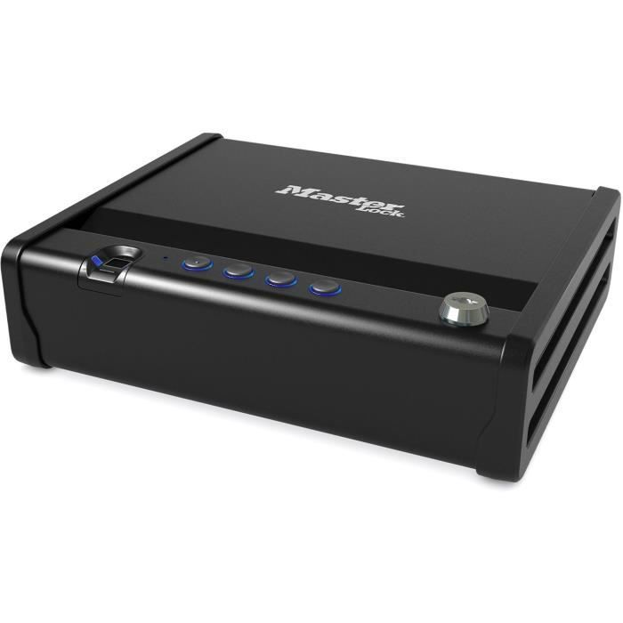 Cofre pequeno biométrico mld08eb [abertura por impressão digital]