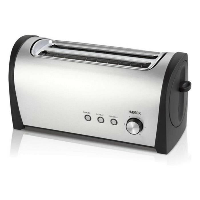 Torradeira - hAEGer - café da manhã plus - 1400 w - multifuncional - 6 níve