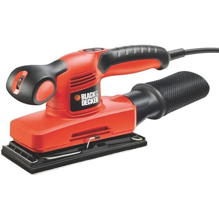 Lixadora vibrante com fio - black+decker - ka320eka-qs - 240w - 5 abrasivos