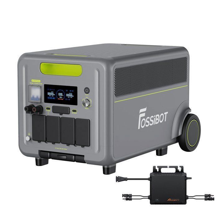 Fossibot - central elétrica lifepo4 5222wh 7200w microinversor
