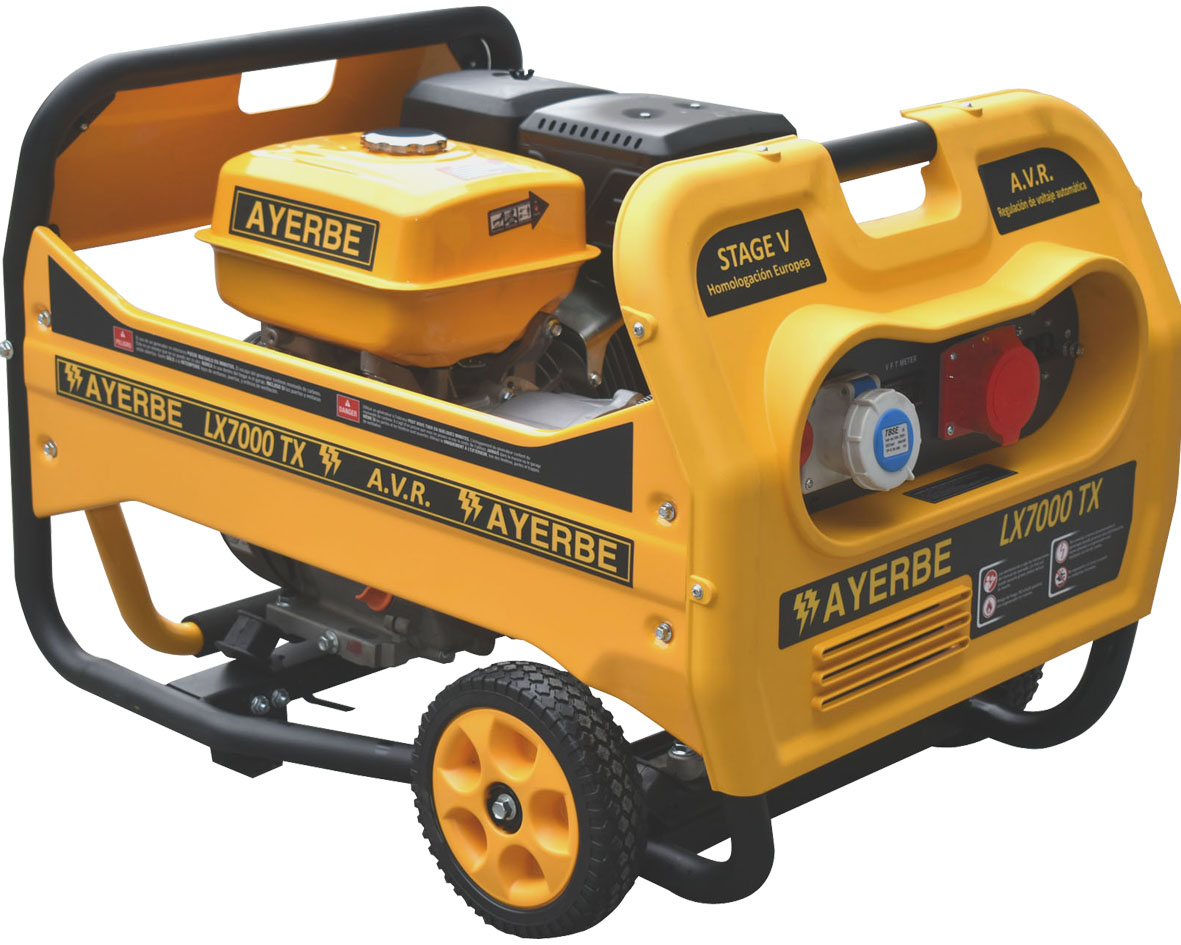 Ayerbe - 5433070 - gerador a gasolina lx7000 tx motor kiotsu