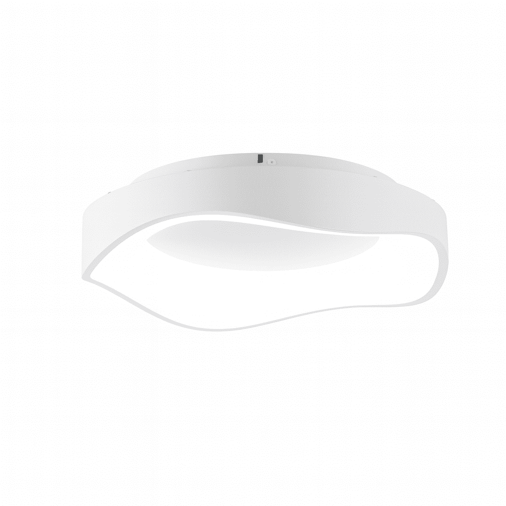 Plafon LED arina ø40cm 36w, metal estilo nórdico, luz 3000/4000/6000k