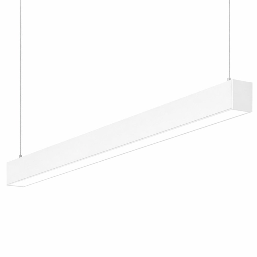 Lampada pendente branca nexus line, 197cm, 66w, luz natural 4000k