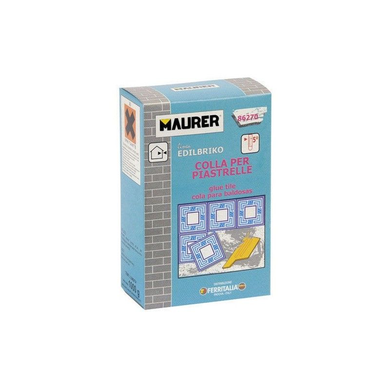 Argamassa adesiva edil maurer (caixa de 1 kg