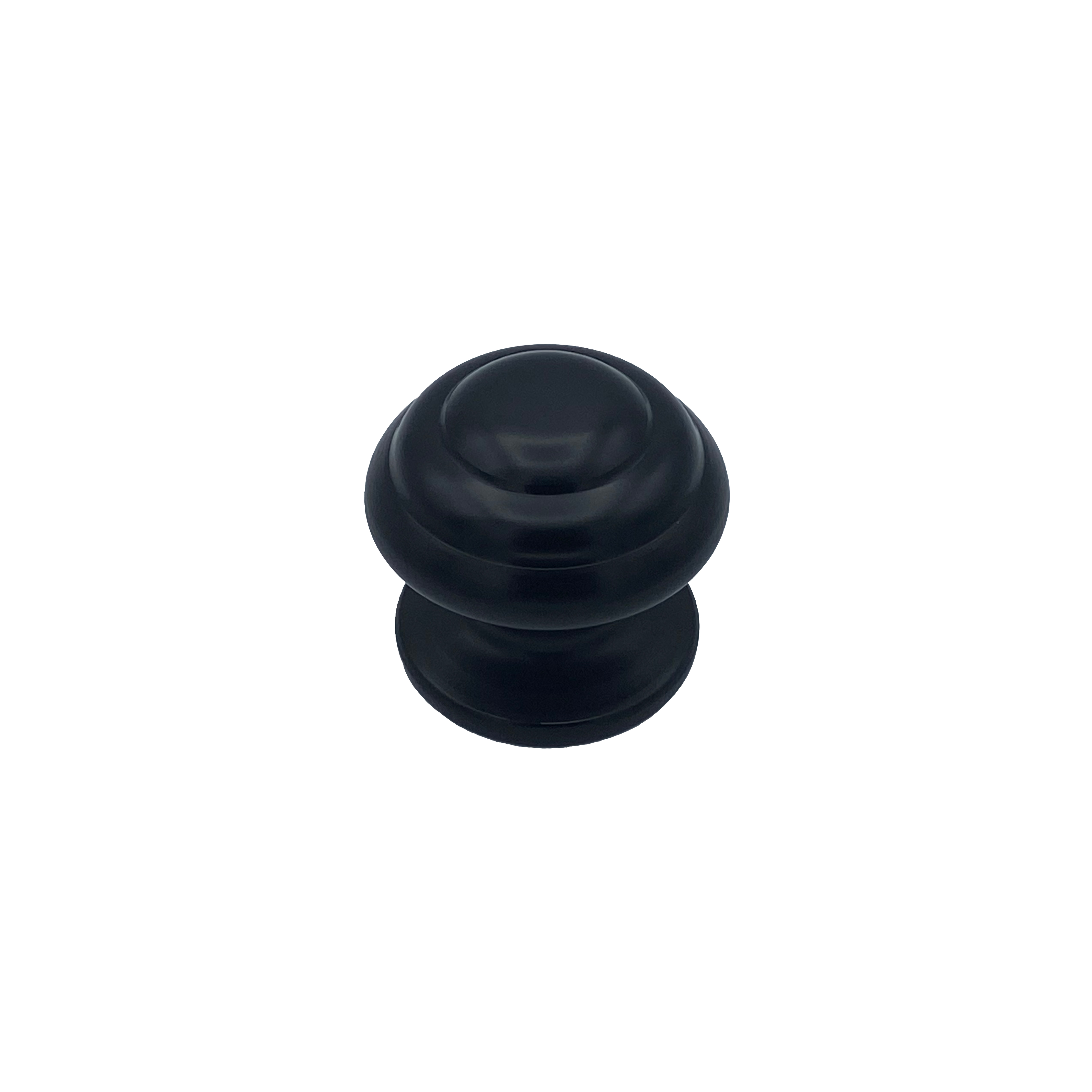 Puxador fixo de porta, conjunto de 6, 70 mm de diâmetro, alumínio preto