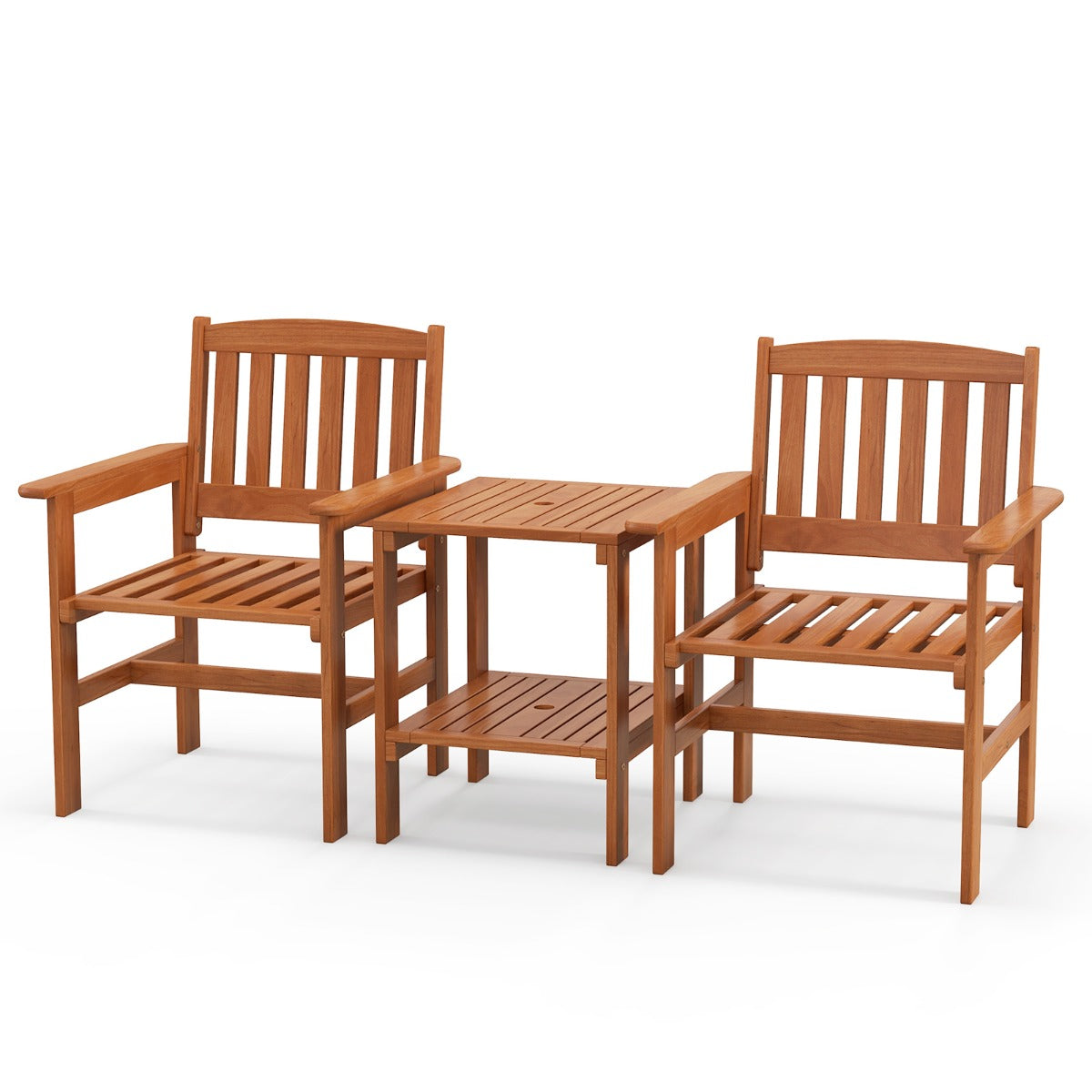 Conjunto de jardim 3 peças - mesa e 2 cadeiras