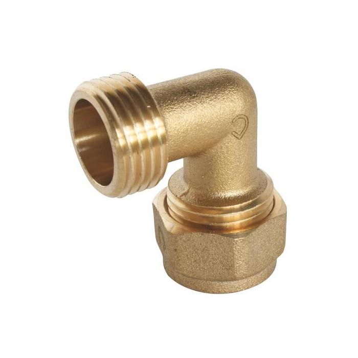 Conexão de compressão somatherm - cotovelo macho - per 10x12 - fixação por