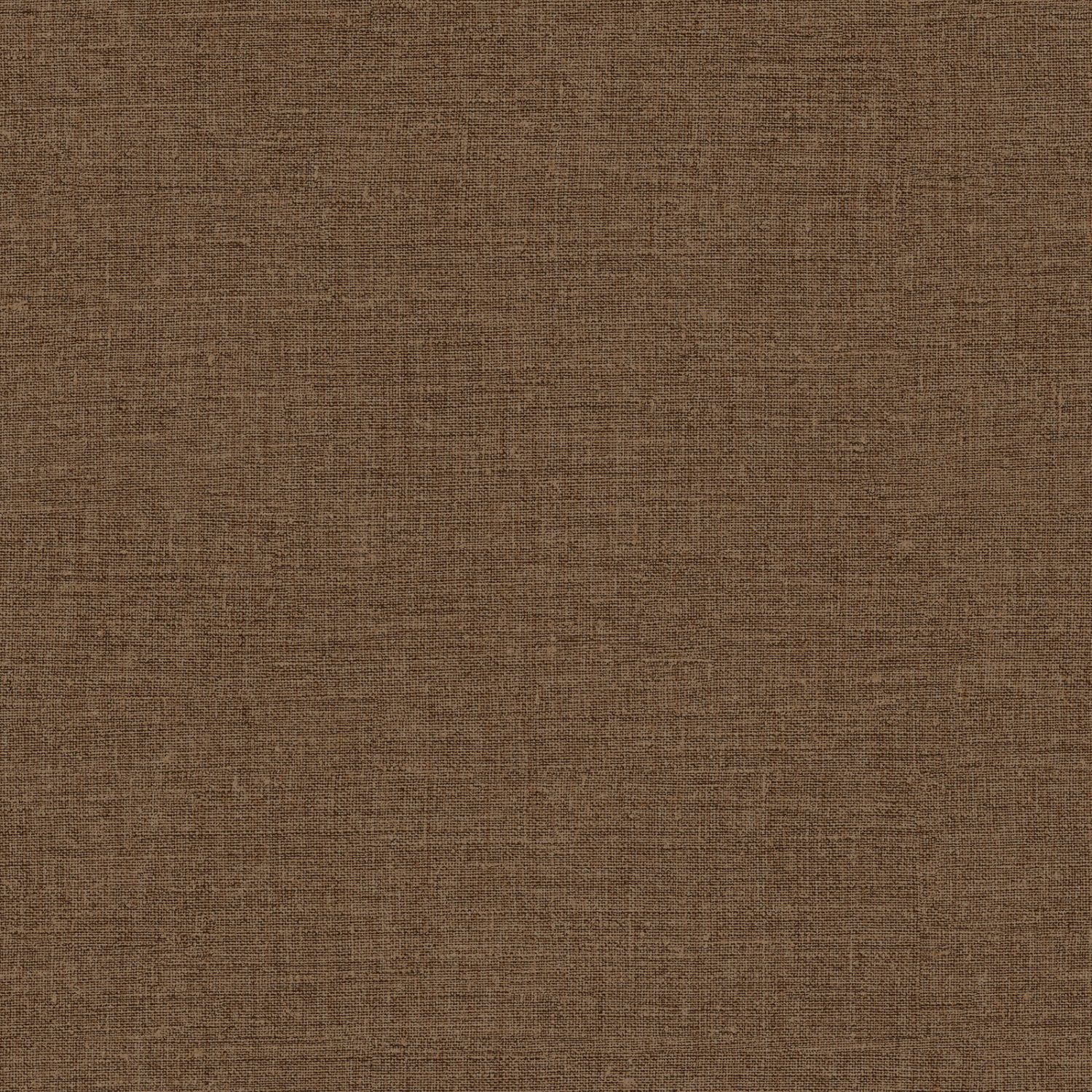 Zambaiti papel de parede textura de linho castanho - 53 cm x 10.05 m