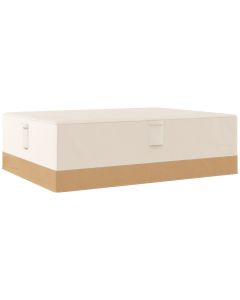 Capa protetora para móveis de jardim tecido oxford 600d color beige