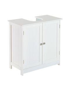 Móvel para lavatório pousar 60x30x60cm mdf color blanco Homcom