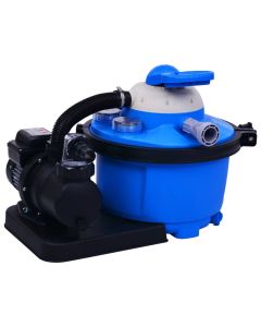Bomba de filtro de areia vidaxl com temporizador 450 w 25 l