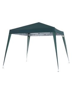 Tenda dobrável 297x297x250 cm aço e tecido oxford color verde Outsunny