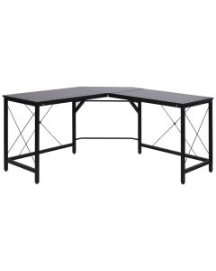 Secretária em forma de l 150x150x76 cm Homcom, escritório - secretárias