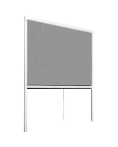 Mosquiteira enrolável, translúcida e respirável, 90 x 160 cm branco