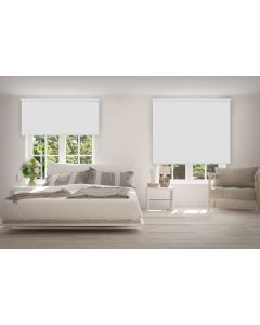 Estore de rolo opaco térmico branco 75 x 250cm
