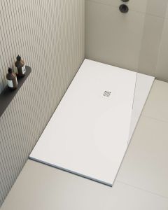 Base de duche poaLGi 80x150 cm branco - série hos's