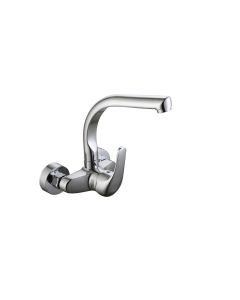 Grifo monomando de fregadero pared alto 110 modelo manzanilla