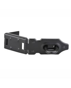 Porta-cadeados lacado preto 100mm