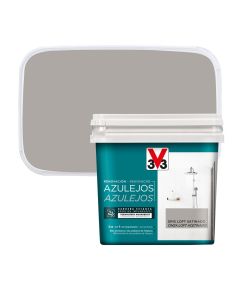 Tinta para azulejos e painéis cinzento loft 750 ml