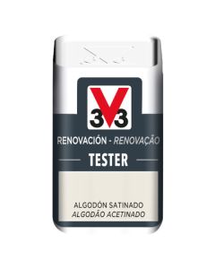 Tinta de renovação v33 algodão acetinado 50ml