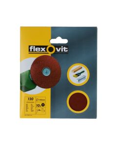 10 DISCOS LIXA PARA BERBEQUIM GR 120
