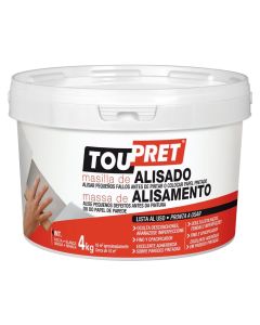 Massa de alisamento toupret 4 kg