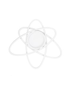 Nettlife design moderno LED luz de teto com controle remoto 77w regulável