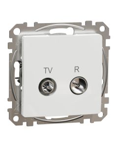 Tomada TV/FM New Sedna final branca