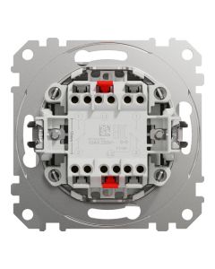 Comutador duplo New Sedna branco