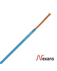 H07V-R cabo azul de 6mm Nexans cortados 1m