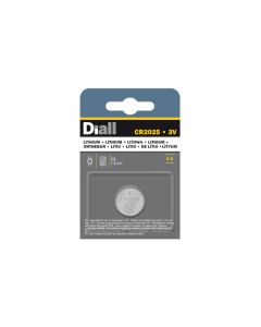 Pilha de Lítio cr2025 Diall