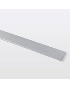 PERFIL DE UNIÃO CURVO ALUMÍNIO CROMADO MATE 100 x 930 mm