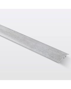 PERFIL DE UNIÃO PLANO ALUMÍNIO MADEIRA "Decor155" 37 x 930 mm