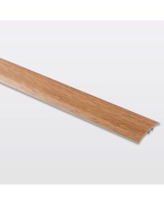 PERFIL DE UNIÃO PLANO ALUMÍNIO MADEIRA "Decor250" 37 x 930 mm