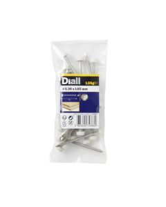 Prego com cabeça de náilon 3,35 x 65 mm Diall 125 g