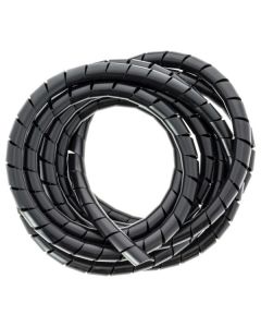 TUBO ORGANIZADOR DE CABOS 2,5 m PRETO